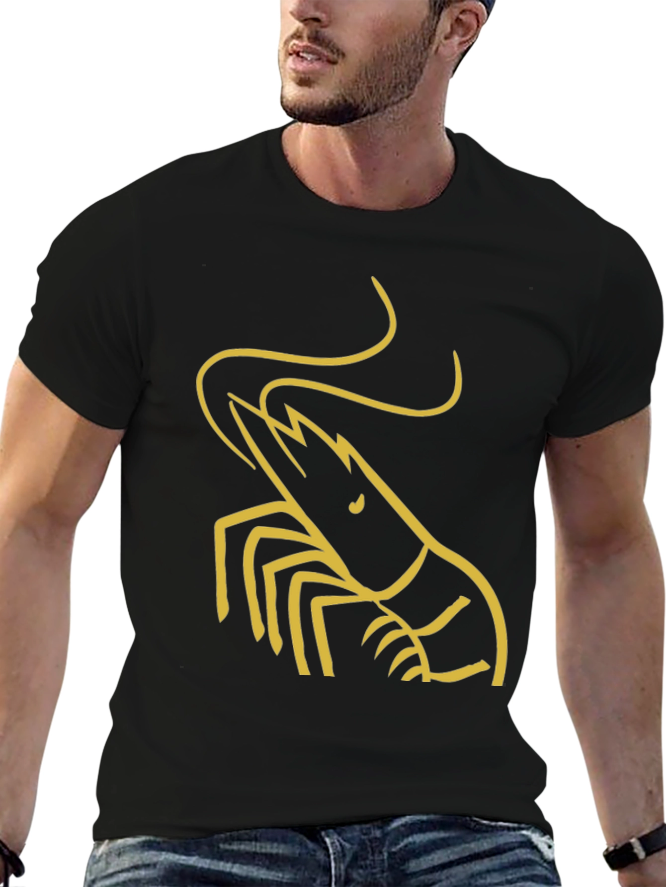 Shrimp Graphic Tee - Seafood Lovers T-Shirt