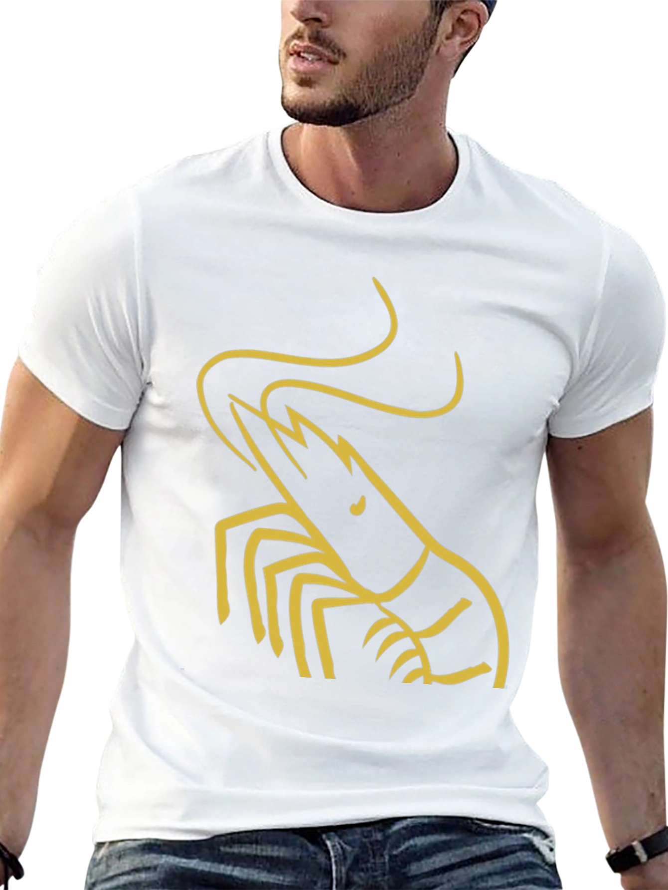 Shrimp Graphic Tee - Seafood Lovers T-Shirt