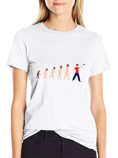 Evolution Ultimate Frisbee T-Shirt - Black