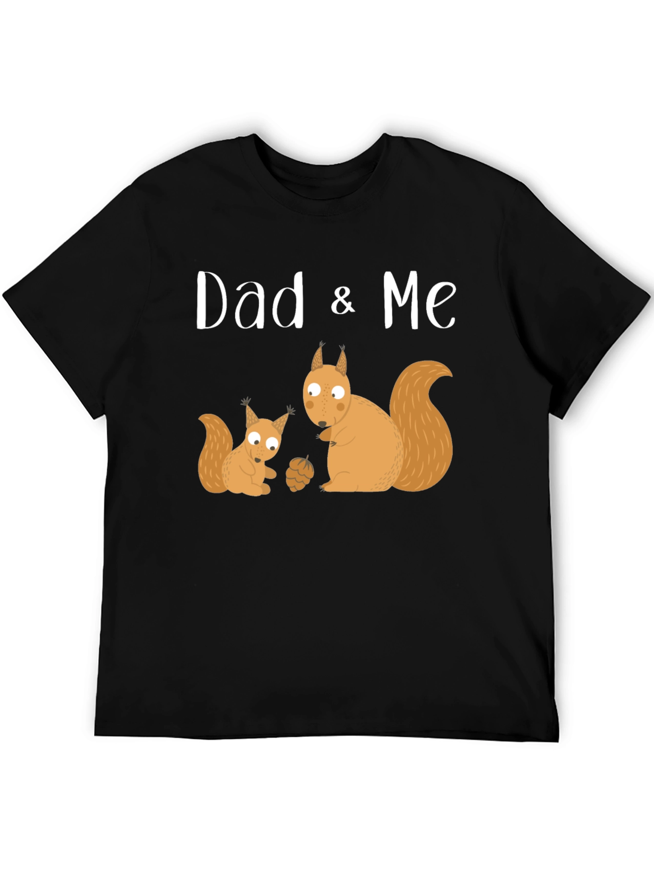 Dad & Me Squirrel Graphic T-Shirt