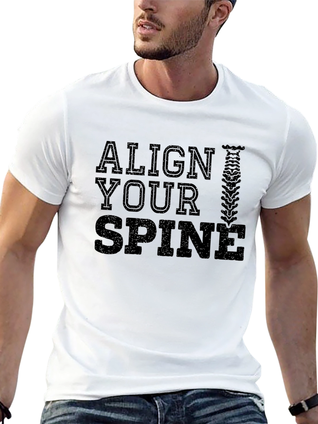 Align Your Spine Graphic Tee