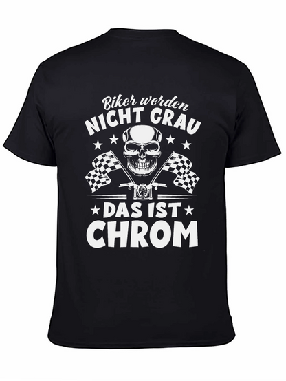 Bikers Nicht Grau Graphic T-Shirt