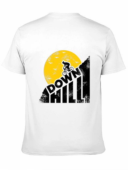 Downhill Biker Graphic T-Shirt