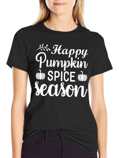 Happy Pumpkin Spice Season Graphic Tee