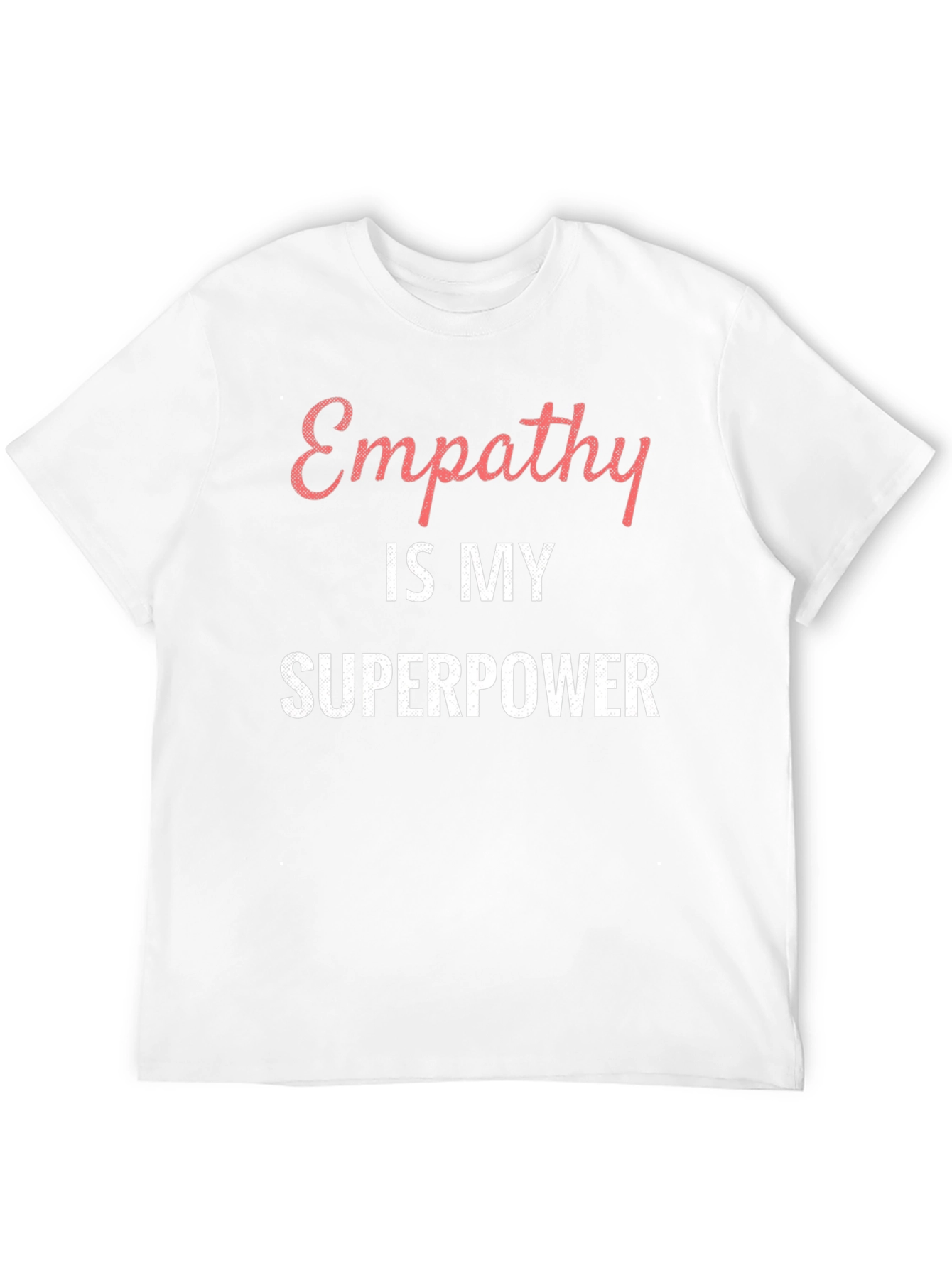 Empathy is My Superpower Black T-Shirt