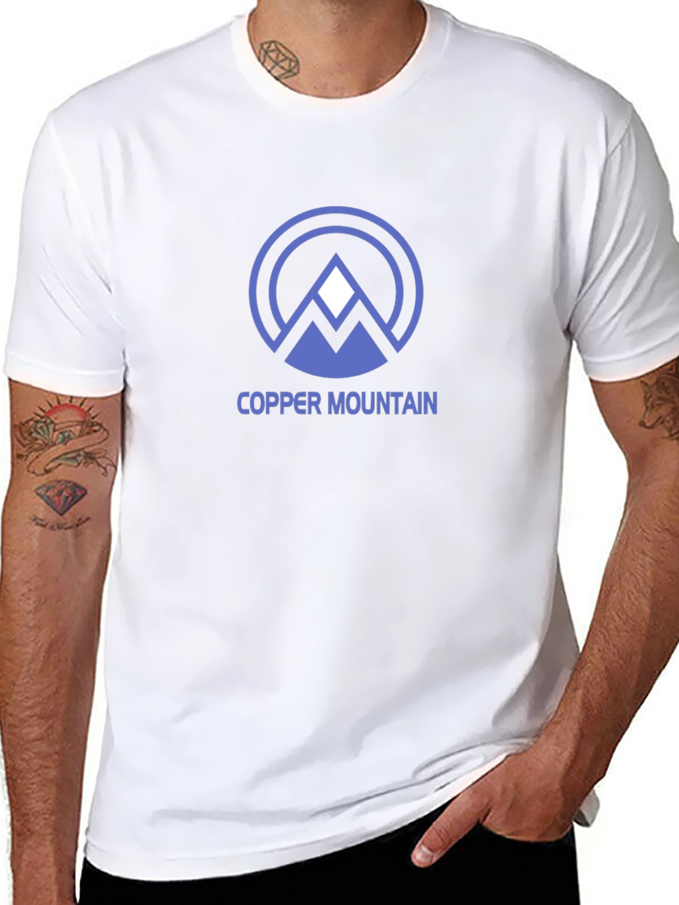 Copper Mountain Graphic Tee - Black