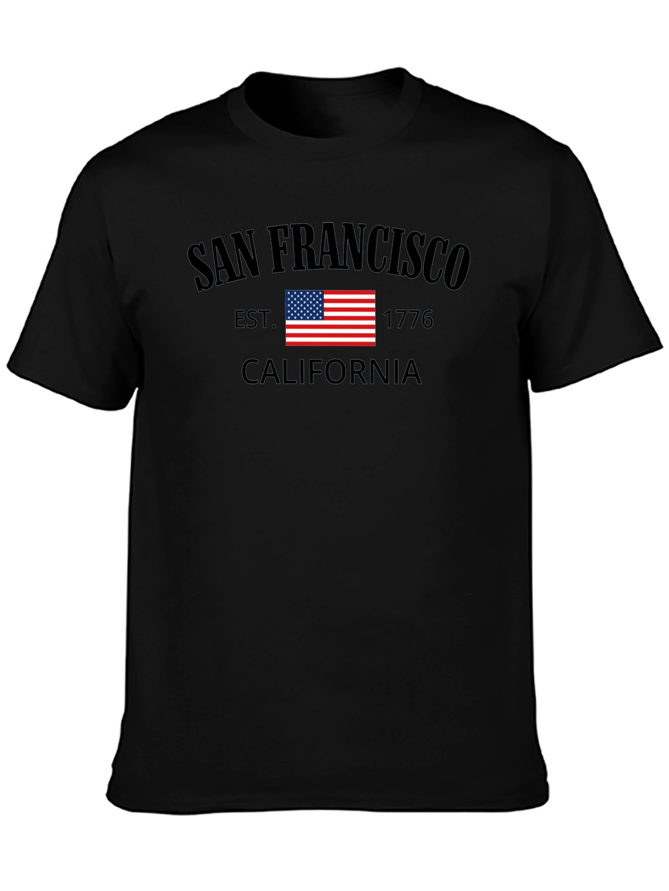 San Francisco California EST 1776 Graphic T-Shirt