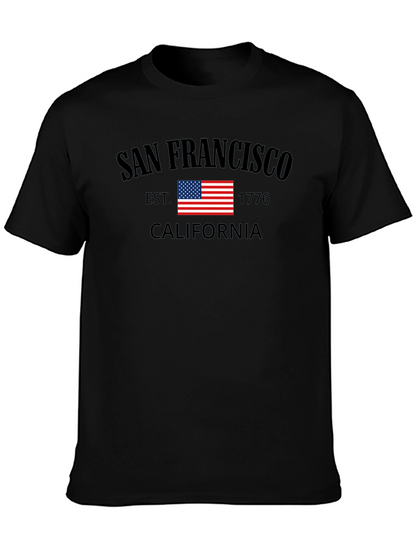 San Francisco California EST 1776 Graphic T-Shirt