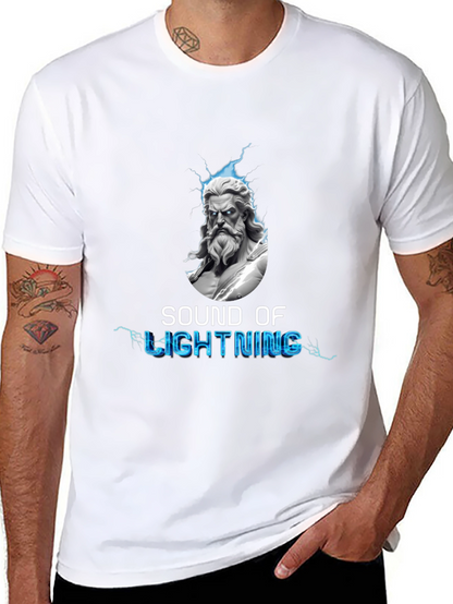 Sound of Lightning Zeus Graphic T-Shirt