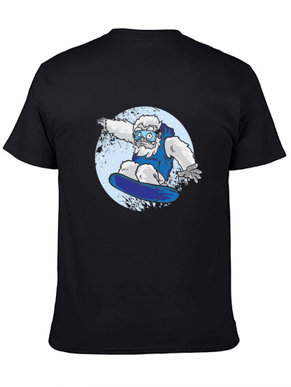 Yeti Snowboarder Graphic Tee