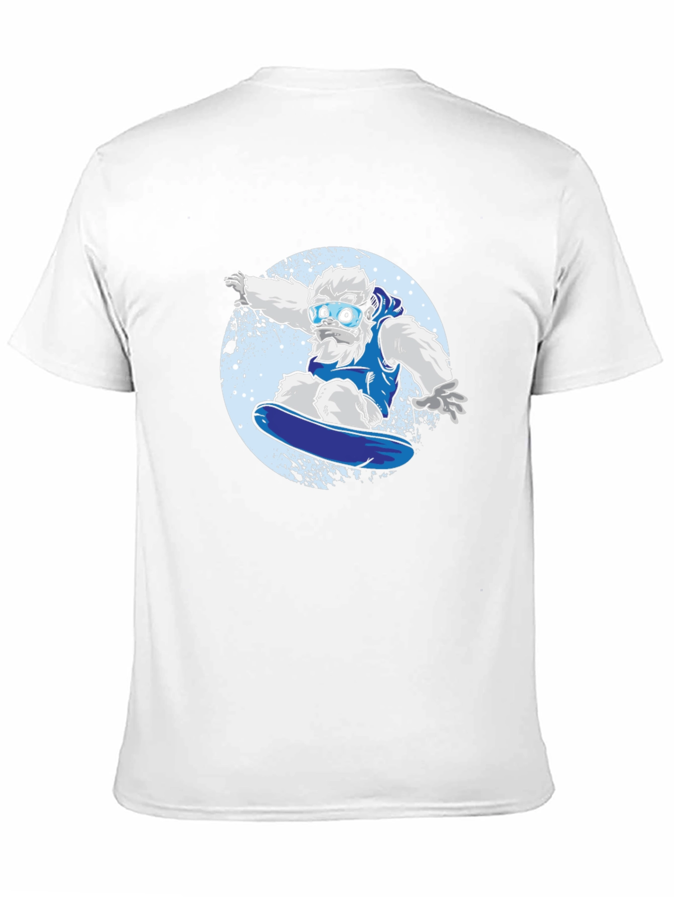 Yeti Snowboarder Graphic Tee