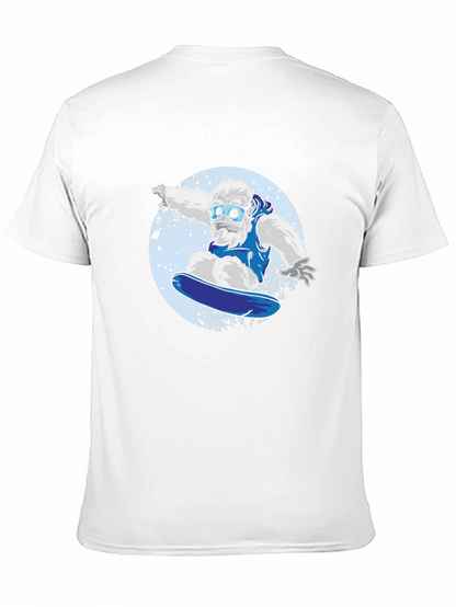 Yeti Snowboarder Graphic Tee