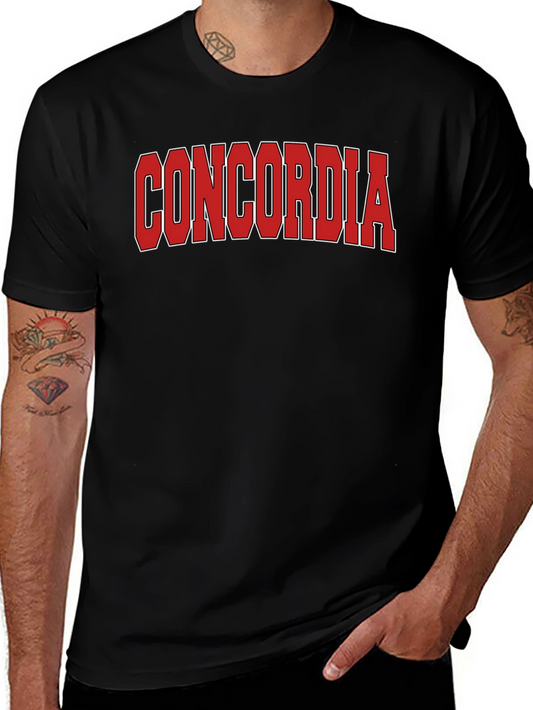 Concordia Graphic Tee - Black College T-Shirt