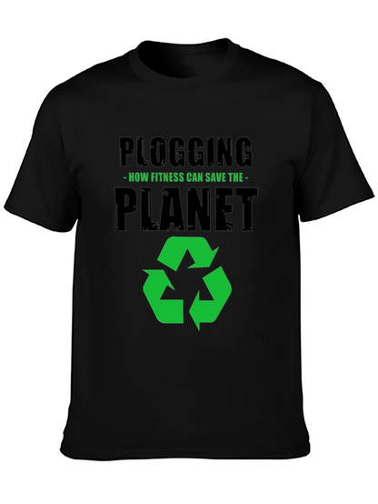 Eco-Friendly Plogging T-Shirt: Fitness Saves the Planet