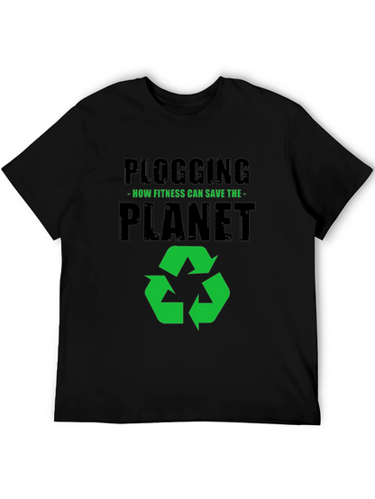 Eco-Friendly Plogging T-Shirt: Fitness Saves the Planet