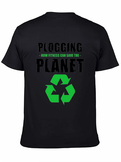 Eco-Friendly Plogging T-Shirt: Fitness Saves the Planet
