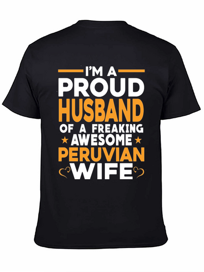 Proud Husband of a Peruvian Wife T-Shirt