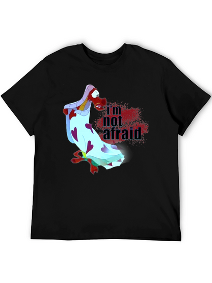 Mulan Mushu Im Not Afraid Graphic T-Shirt