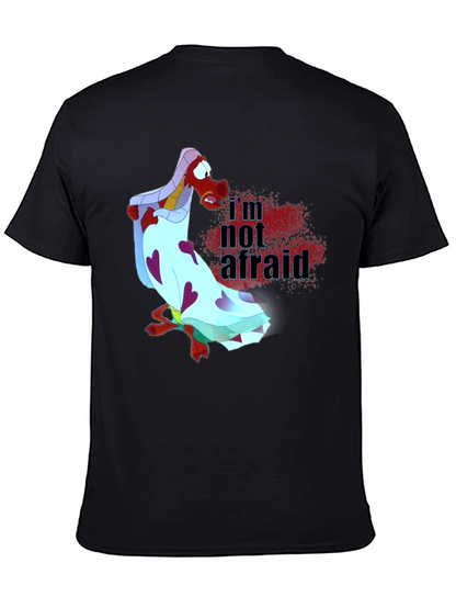 Mulan Mushu Im Not Afraid Graphic T-Shirt