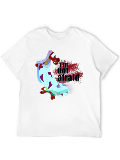 Mulan Mushu Im Not Afraid Graphic T-Shirt