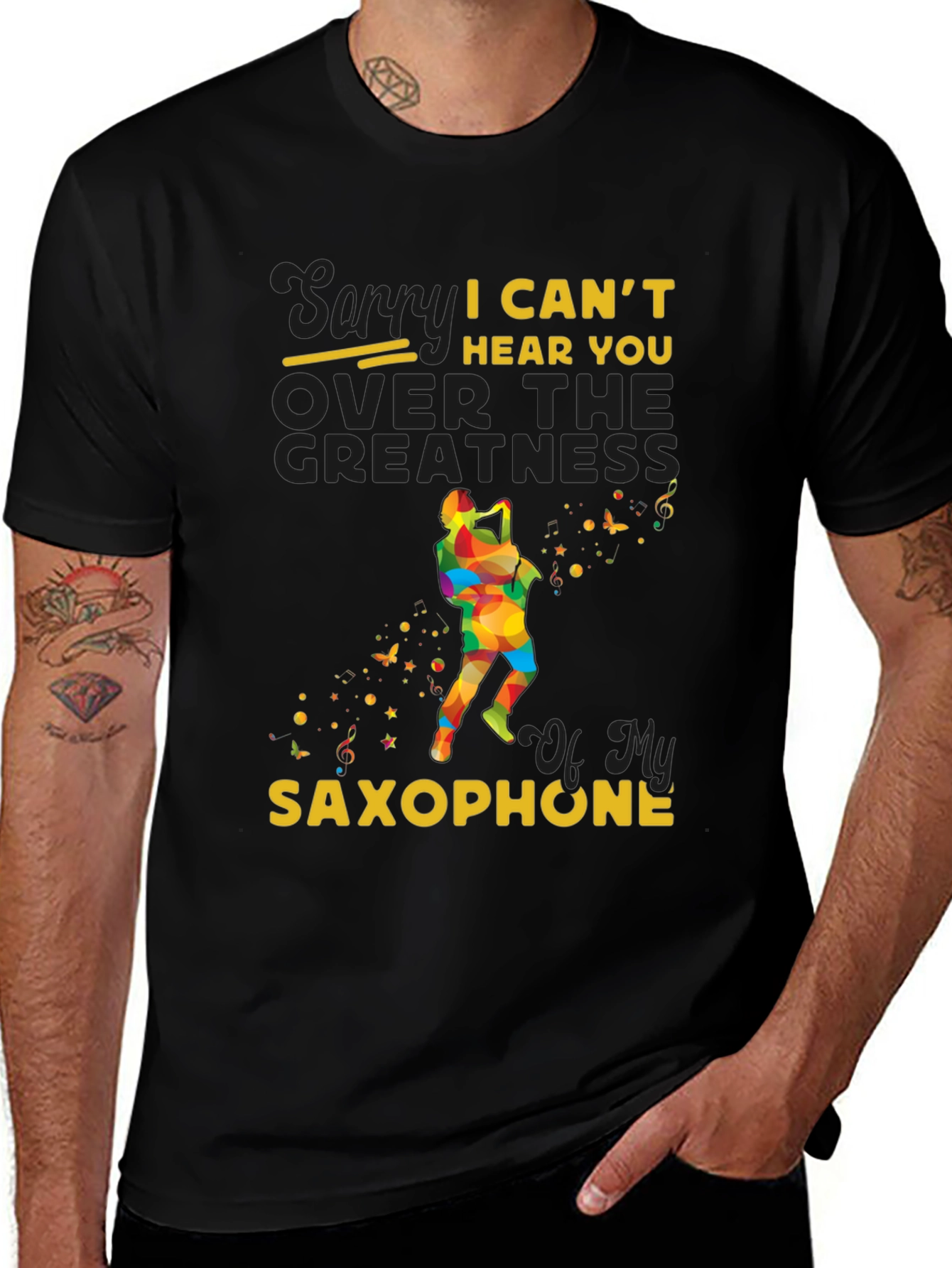 Saxophone Greatness Tee