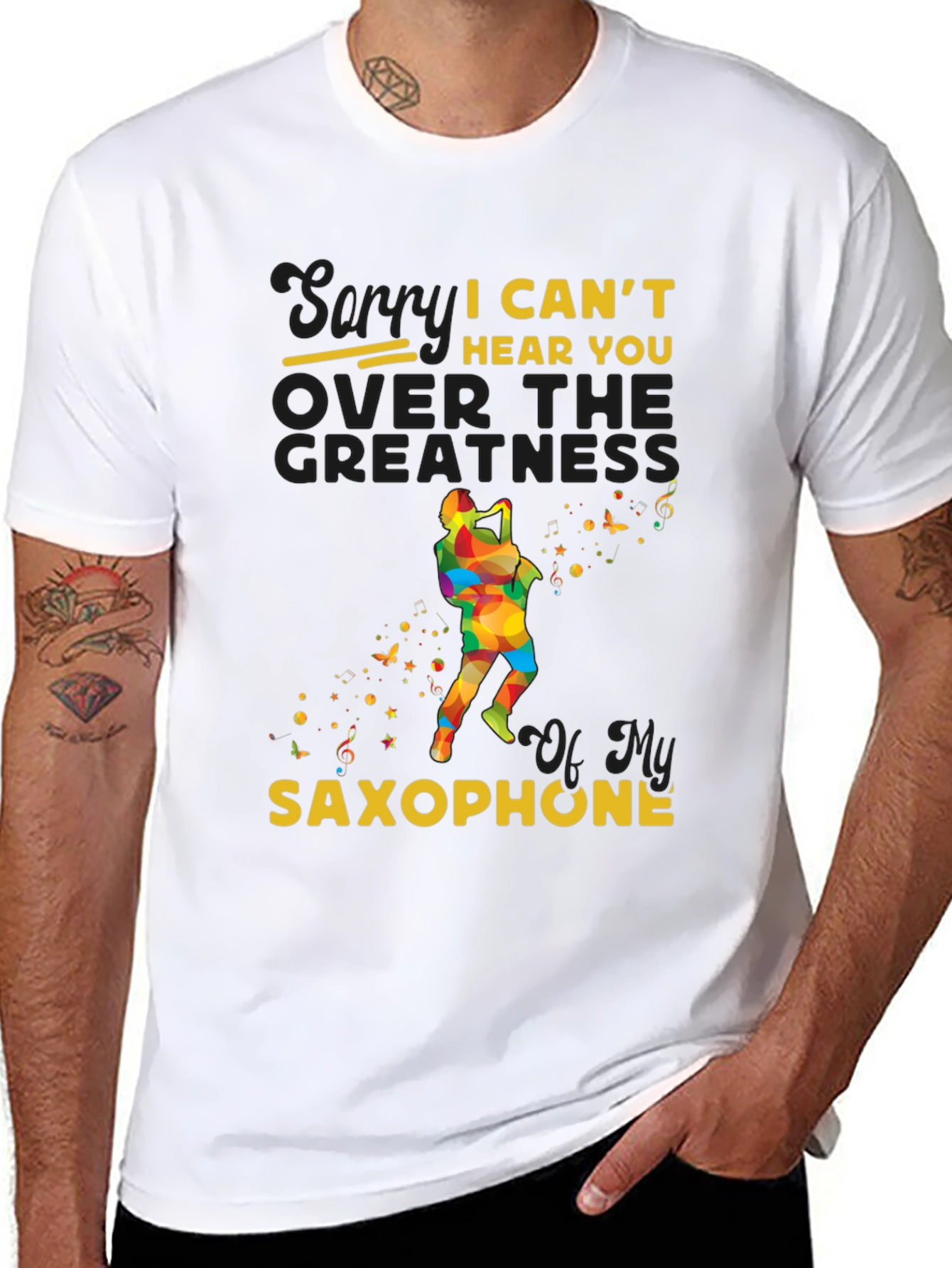 Saxophone Greatness Tee
