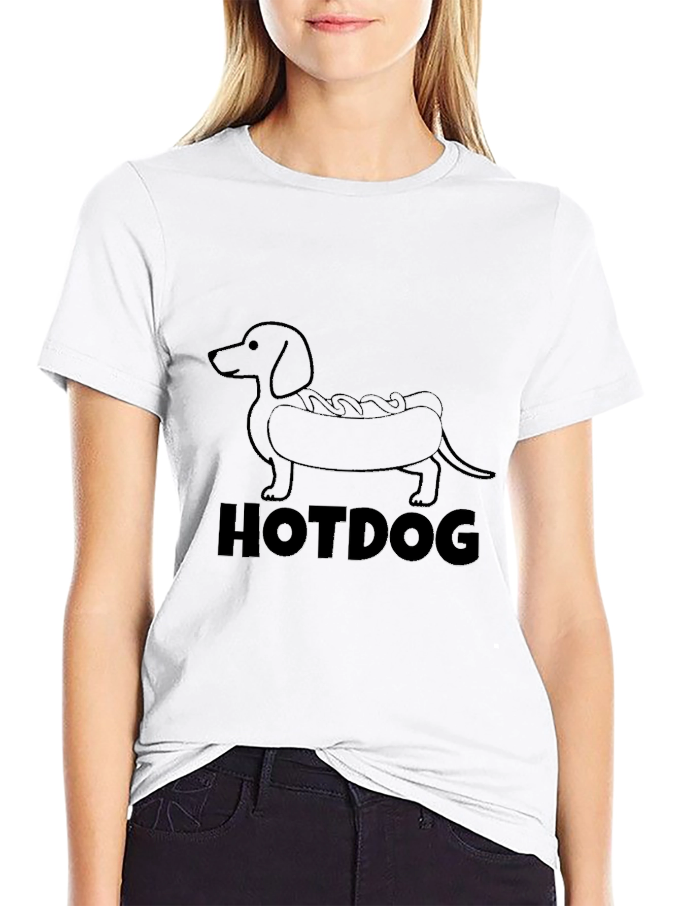 Hotdog Dachshund T-Shirt - Unisex
