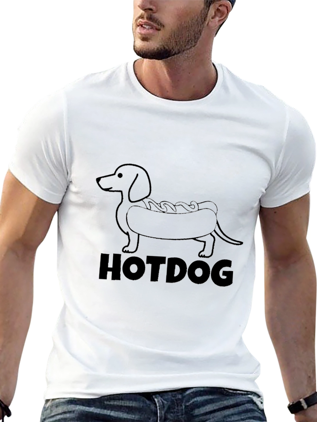 Hotdog Dachshund T-Shirt - Unisex