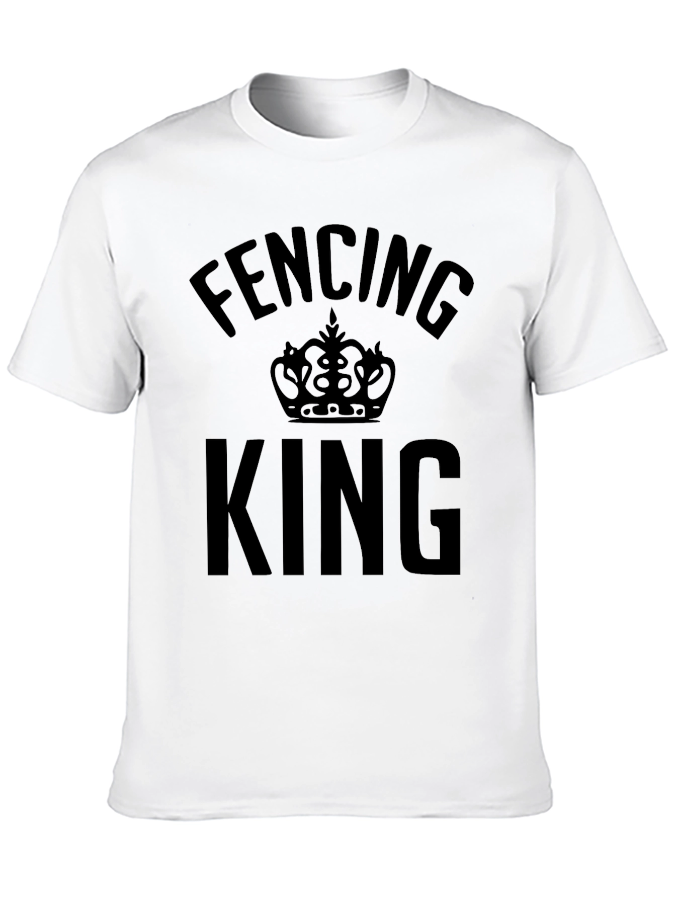 Fencing King Graphic T-Shirt