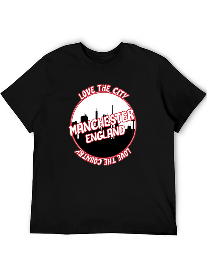 Manchester England T-Shirt - City & Country Love