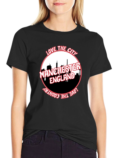 Manchester England T-Shirt - City & Country Love