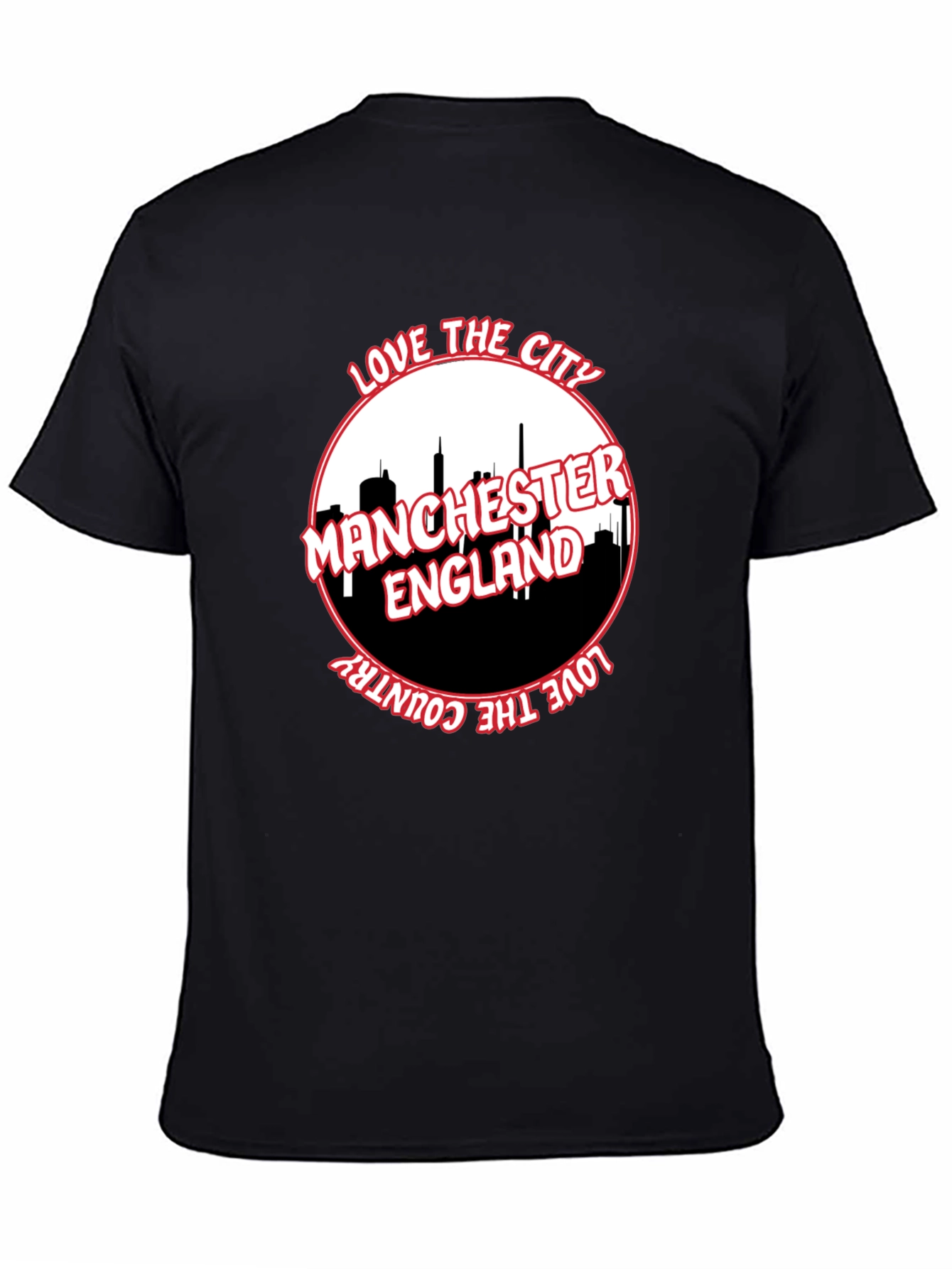 Manchester England T-Shirt - City & Country Love