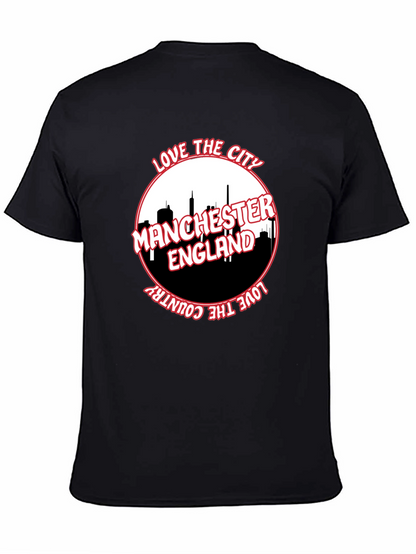 Manchester England T-Shirt - City & Country Love