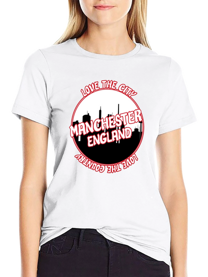 Manchester England T-Shirt - City & Country Love
