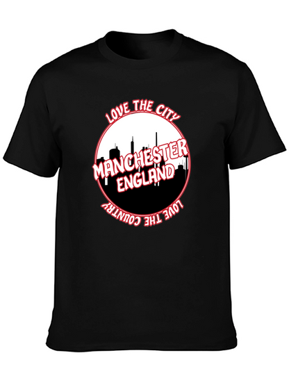 Manchester England T-Shirt - City & Country Love