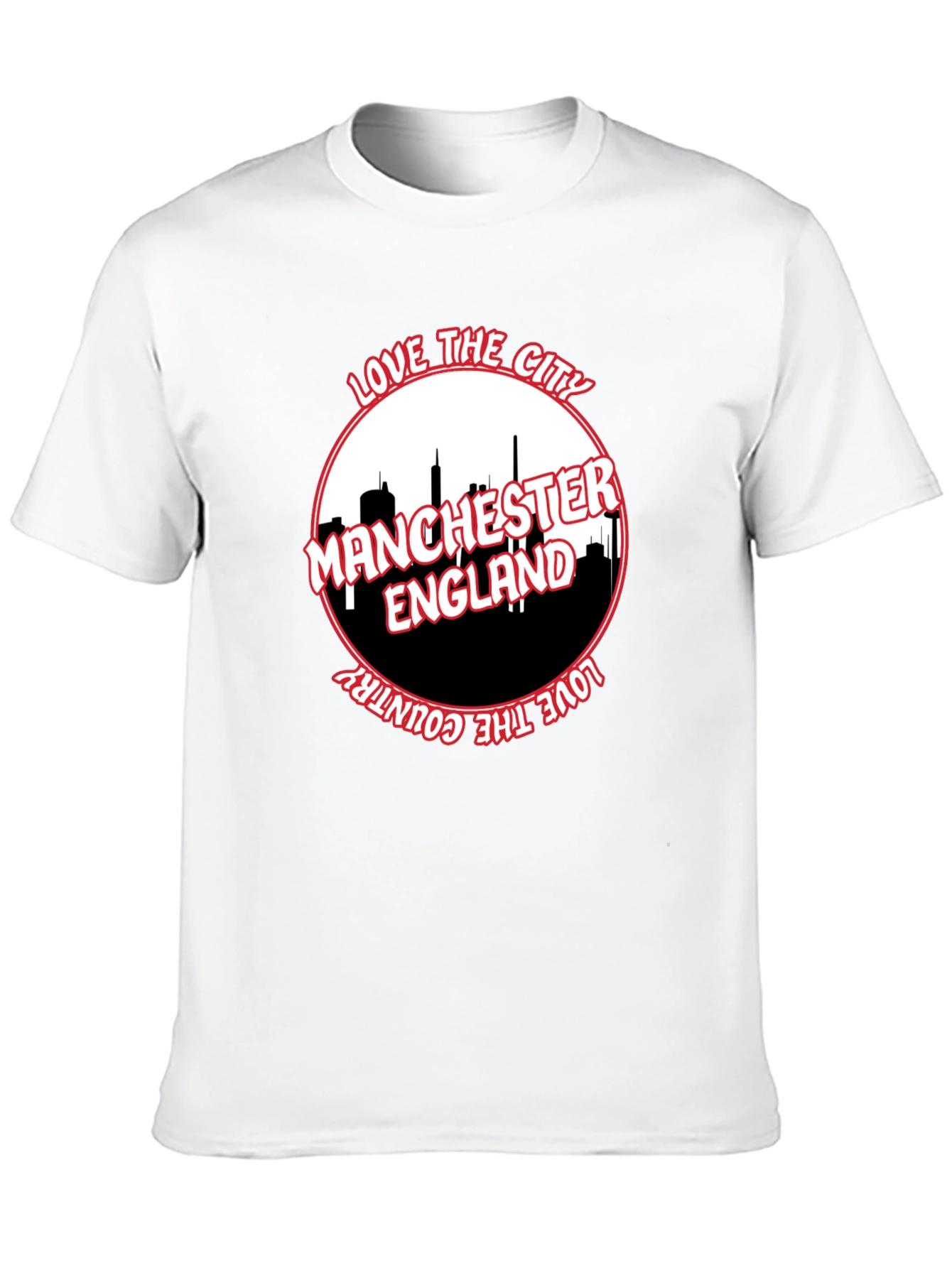 Manchester England T-Shirt - City & Country Love
