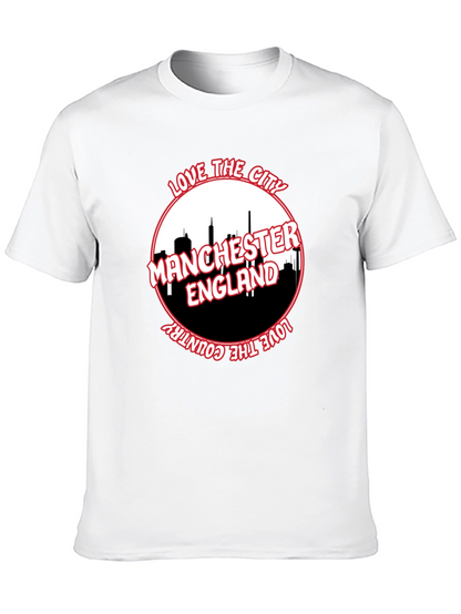Manchester England T-Shirt - City & Country Love