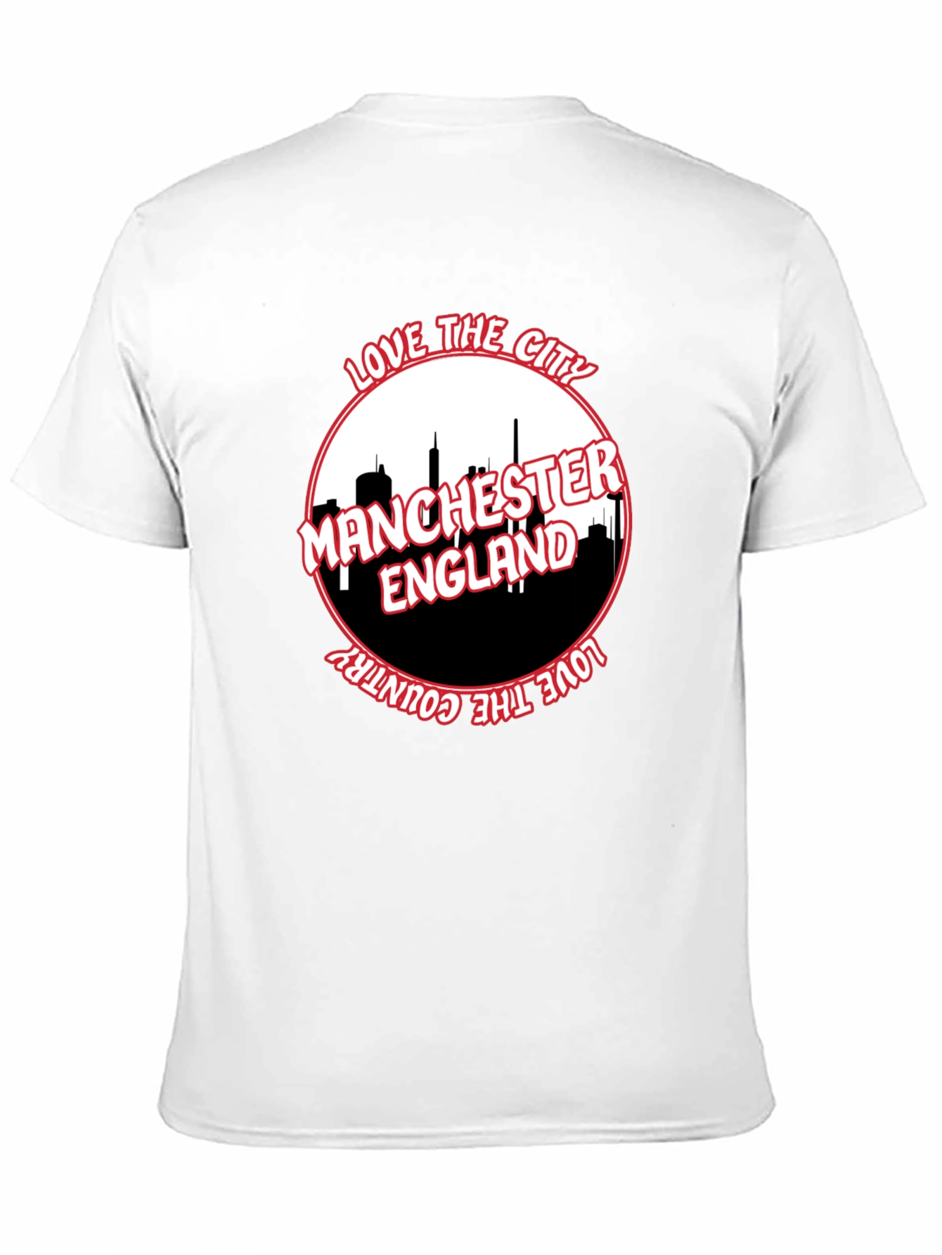 Manchester England T-Shirt - City & Country Love