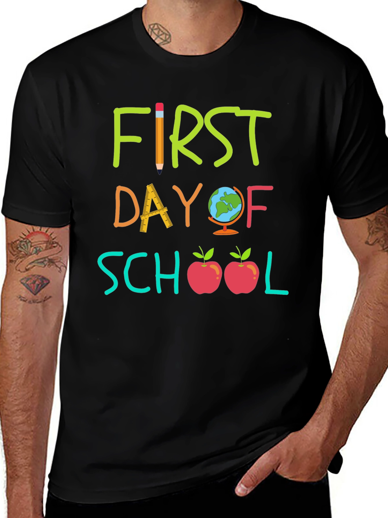 First Day of School Graphic Tee