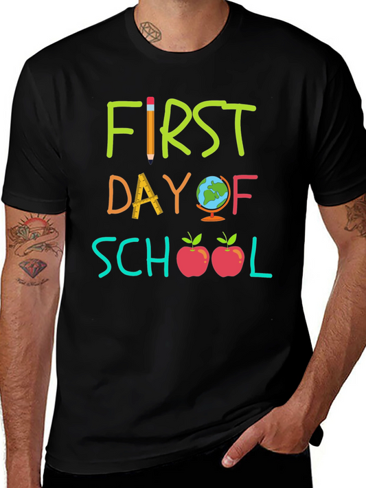 First Day of School Graphic Tee