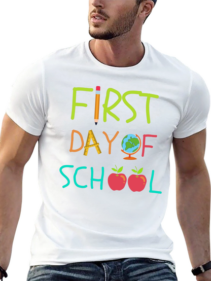 First Day of School Graphic Tee