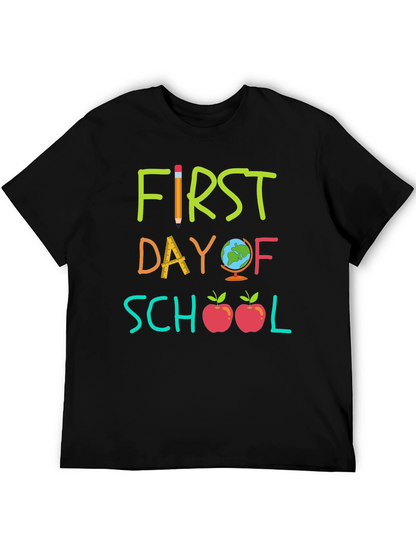 First Day of School Graphic Tee