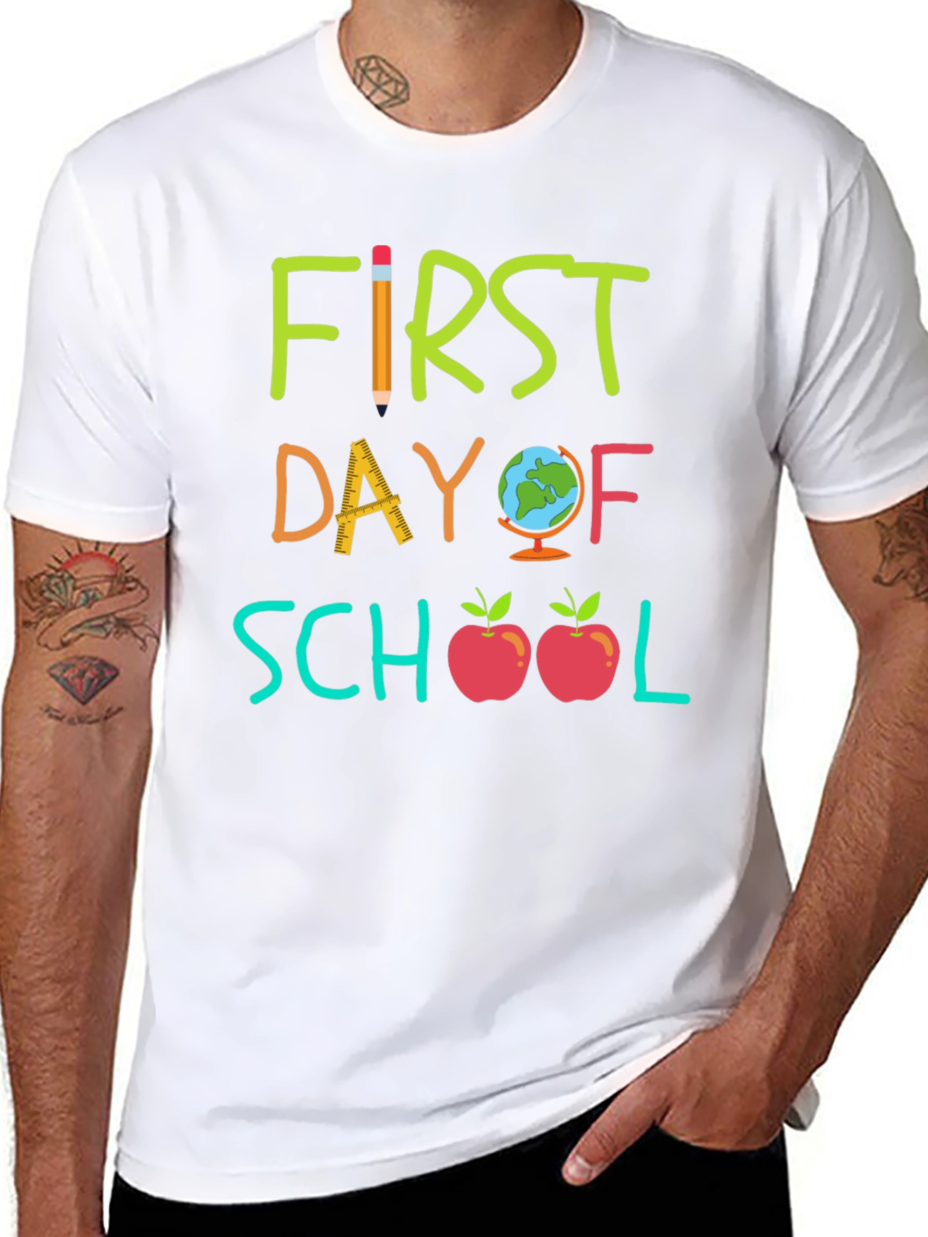 First Day of School Graphic Tee