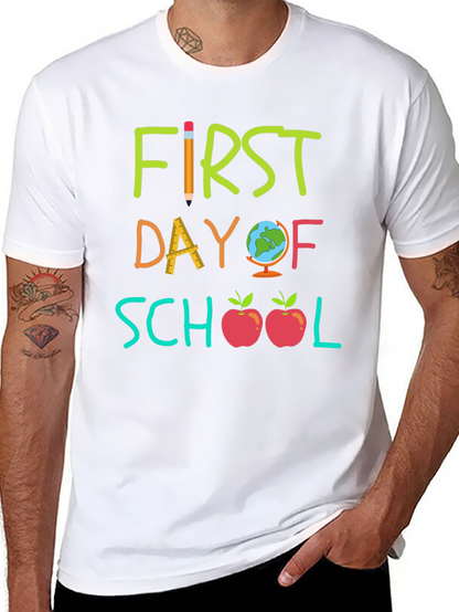 First Day of School Graphic Tee