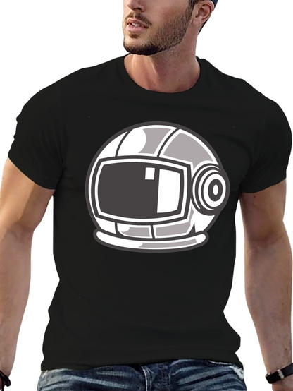 Astronaut Helmet Graphic T-Shirt