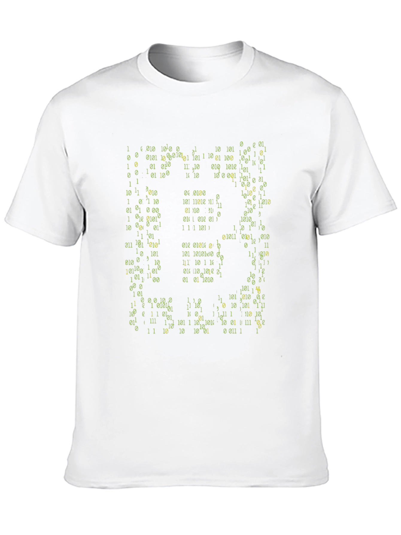 Binary Code Graphic T-Shirt