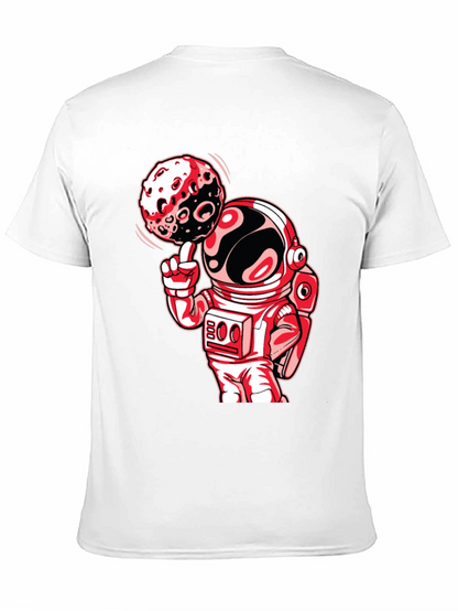 Astronaut Moon Spin Graphic T-Shirt