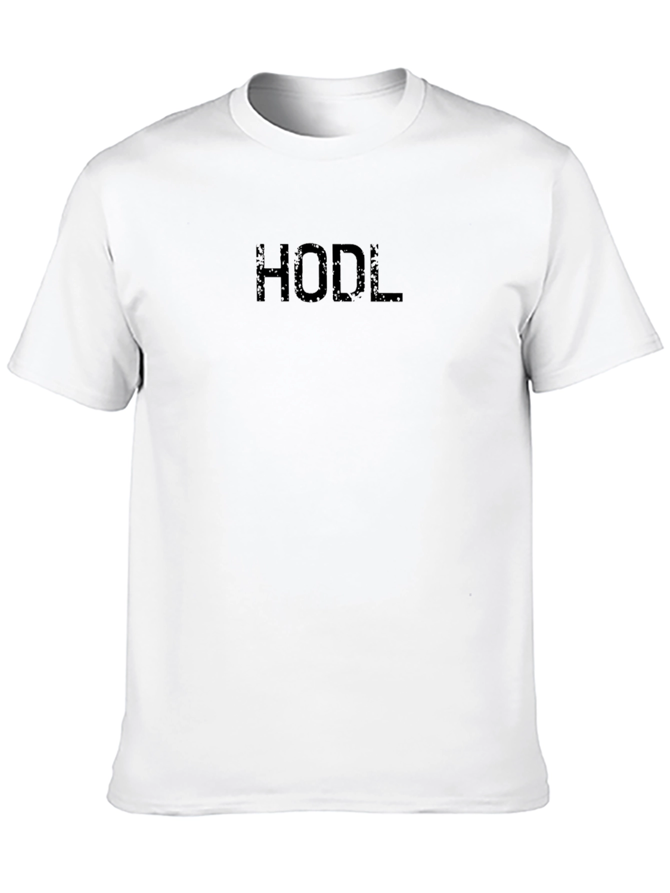 HODL Crypto Black T-Shirt - Invest & Hold!