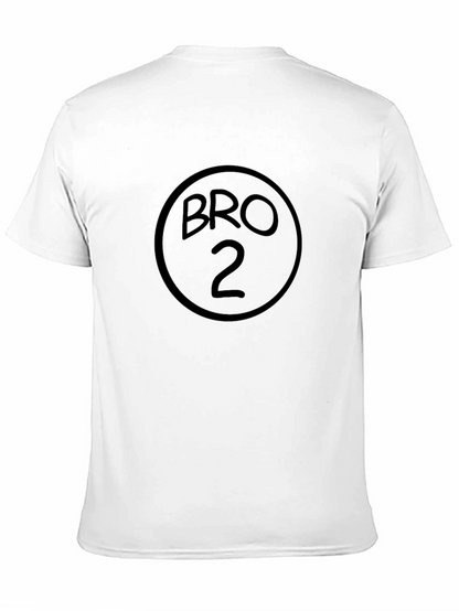 Bro 2 Black T-Shirt - Funny Sibling Apparel