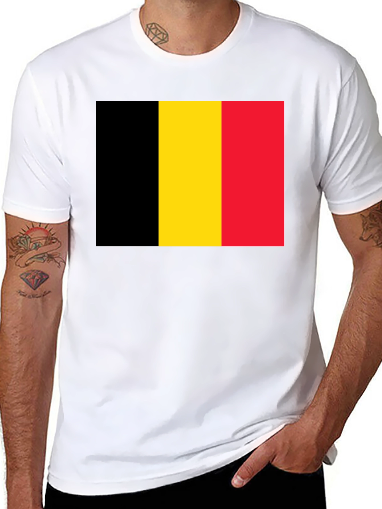 Belgium Flag T-Shirt - National Pride